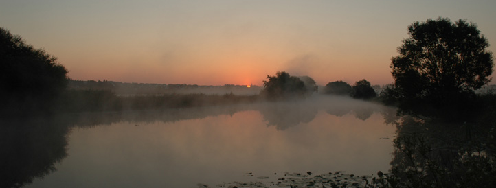 Seele und Heilen_Wasser im Nebel, Zuhause der Seelen