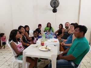 Bogenschießen in Brasilien mit Klemens Schmelter - Timei und Carla